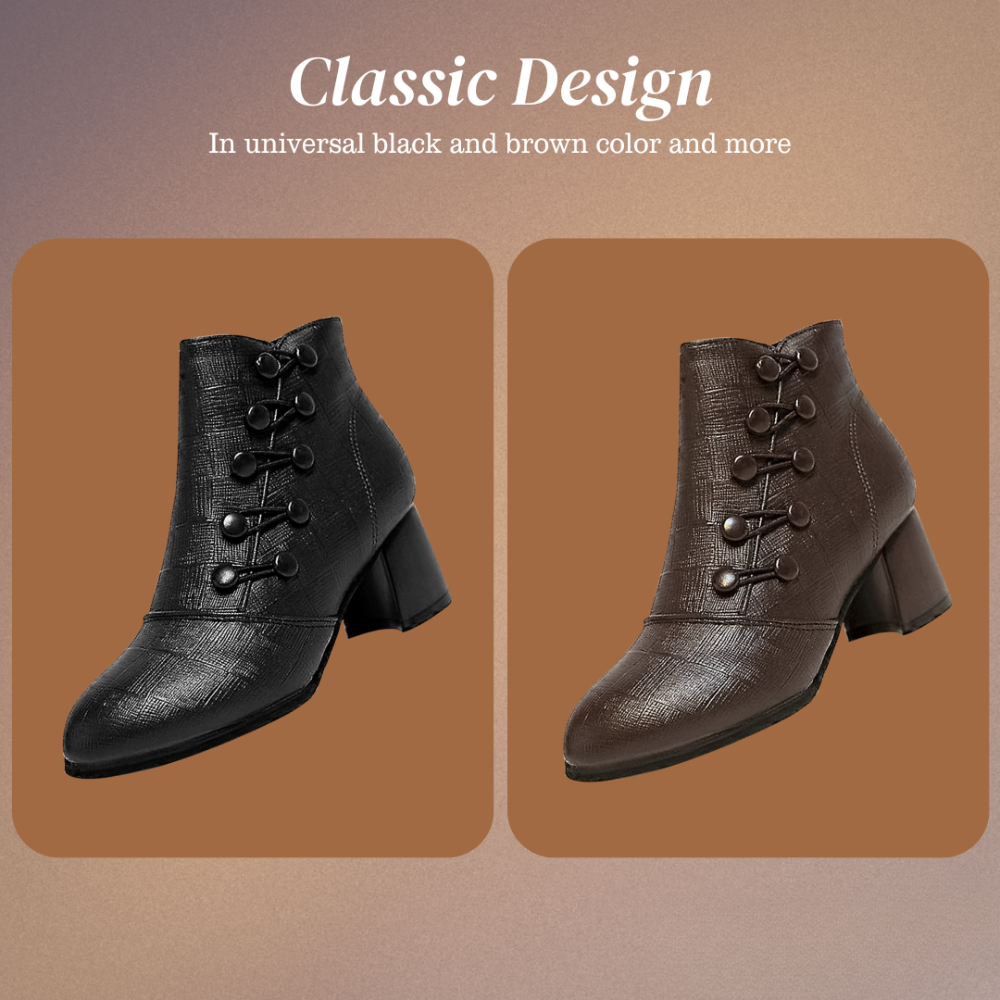 Hazel | Chunky Ankle Boots