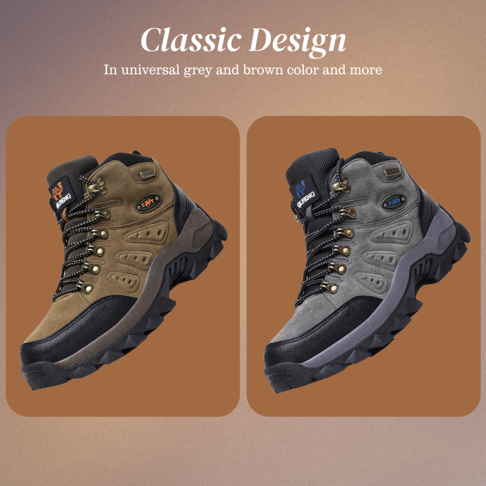 Ethan | Rugged Orthopedic Waterproof Hiking Boots