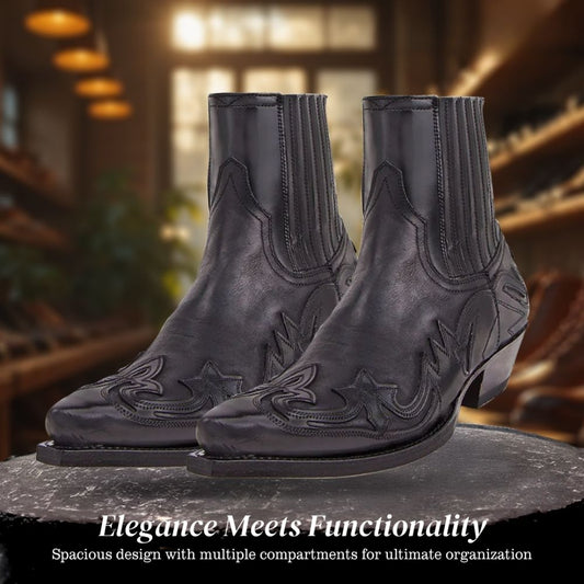 Brian | Classic Low Cut Cowboy Boots