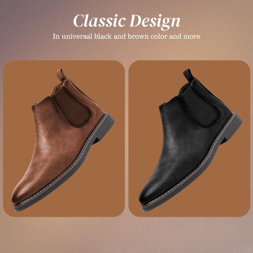 Caleb | Men's Comfortable Chelsea Boots