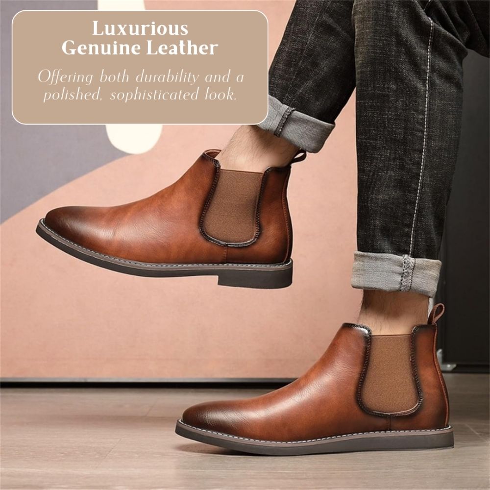 Caleb | Men's Comfortable Chelsea Boots