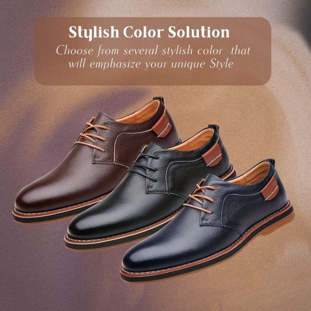 Connor | Solid Color Business Shoes