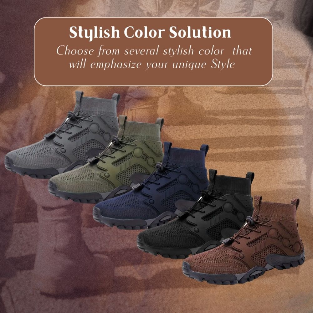 Neo | Comfortable Non-slip Lace-up Military Shoes