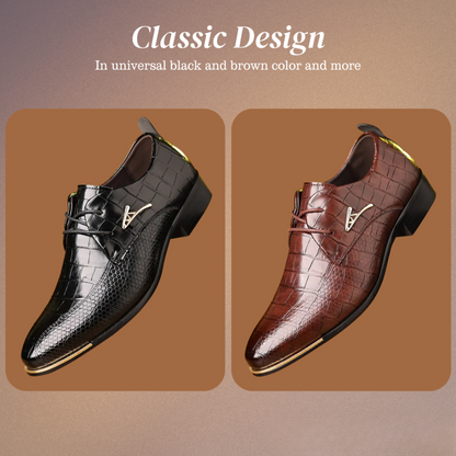 Flynn | Oxford PU Leather For Men