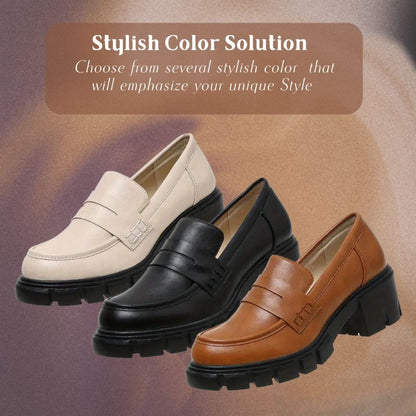Elanora | Loafers with Chunky Heels for Women