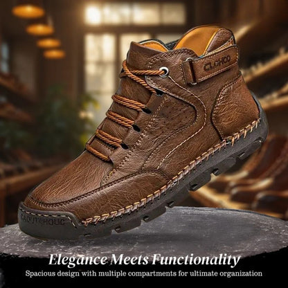 Darwin | Men's PU Leather Orthopedic Hiking Shoes
